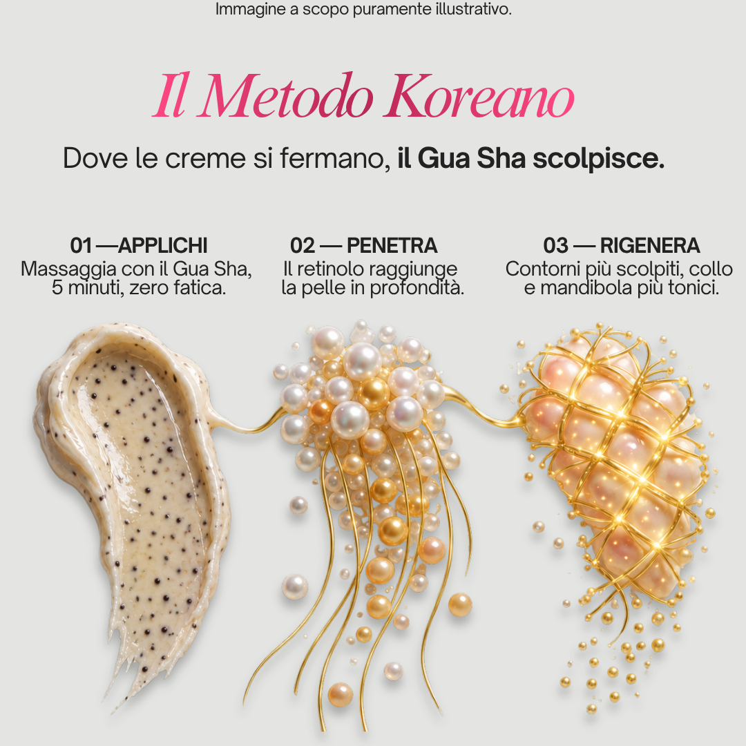 Crema Rassodante al Collagene e Retinolo con Gua Sha – immagine 11