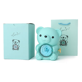 Soap Flower Necklace Storage