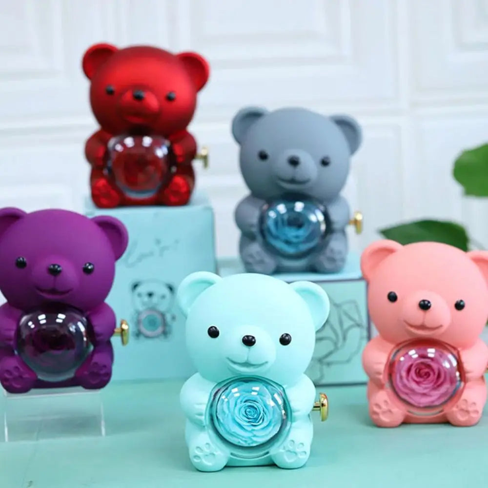 Soap Flower Necklace Storage